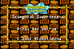 Screenshot from SpongeBob SquarePants - SuperSponge (USA, Europe) (Beta) (2001-06-06T113900)