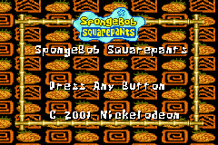 Screenshot from SpongeBob SquarePants - SuperSponge (USA, Europe) (Beta) (2001-06-06T113900)