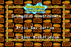 Screenshot from SpongeBob SquarePants - SuperSponge (USA, Europe) (Beta) (2001-06-06T113900)
