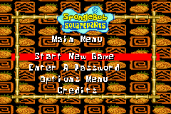Screenshot from SpongeBob SquarePants - SuperSponge (USA, Europe) (Beta) (2001-07-31)