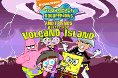 Screenshot from SpongeBob SquarePants and Friends - Battle for Volcano Island (Europe) (En,Fr,De,Es,It,Nl)