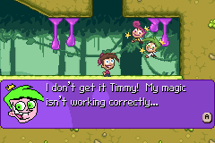 Screenshot from SpongeBob SquarePants and Friends - Battle for Volcano Island (Europe) (En,Fr,De,Es,It,Nl)