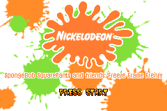 Screenshot from SpongeBob SquarePants and Friends in Freeze Frame Frenzy (Europe) (En,Fr,De,Es,Nl)