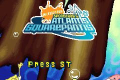 Screenshot from SpongeBob's Atlantis SquarePantis (USA)