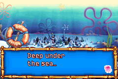 Screenshot from SpongeBob's Atlantis SquarePantis (USA)