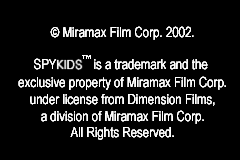 Screenshot from Spy Kids Challenger (USA)