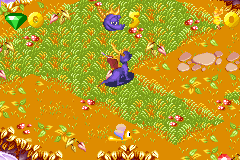 Screenshot from Spyro Advance (Japan)