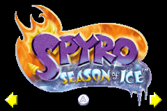 Screenshot from Spyro Superpack - Spyro - Season of Ice + Spyro 2 - Season of Flame (USA)