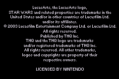 Screenshot from Star Wars - Flight of the Falcon (Europe) (En,Fr,De)
