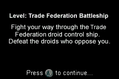 Screenshot from Star Wars - Jedi Power Battles (Europe) (En,Fr,De,Es)
