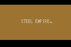 Screenshot from Steel Empire (Europe)