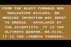 Screenshot from Steel Empire (Europe)