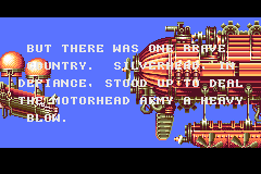 Screenshot from Steel Empire (Europe)