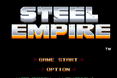 Screenshot from Steel Empire (Europe)