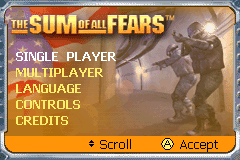 Screenshot from Sum of All Fears, The (USA) (En,Fr,De,Es,It)