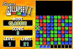 Screenshot from Super Collapse! II (USA)