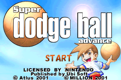 Screenshot from Super Dodge Ball Advance (Europe)