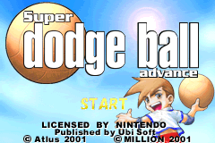 Screenshot from Super Dodge Ball Advance (Europe)