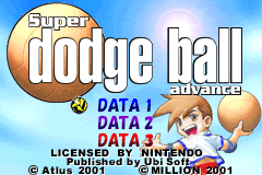 Screenshot from Super Dodge Ball Advance (Europe)