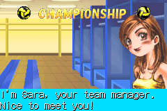 Screenshot from Super Dodge Ball Advance (Europe)