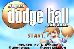 Screenshot from Super Dodge Ball Advance (USA) (Beta)
