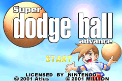 Screenshot from Super Dodge Ball Advance (USA) (Beta)