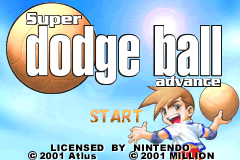 Screenshot from Super Dodge Ball Advance (USA)