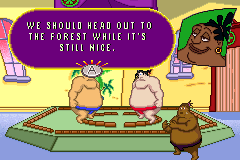 Screenshot from Super Duper Sumos (USA)