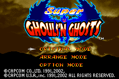 Screenshot from Super Ghouls'n Ghosts (USA, Europe)