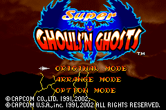Screenshot from Super Ghouls'n Ghosts (USA, Europe)