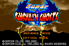 Screenshot from Super Ghouls'n Ghosts (USA, Europe)