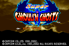 Screenshot from Super Ghouls'n Ghosts (USA, Europe)