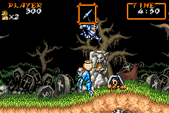 Screenshot from Super Ghouls'n Ghosts (USA) (Virtual Console)