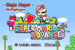 Screenshot from Super Mario Advance (USA, Europe)