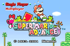 Screenshot from Super Mario Advance (USA, Europe)