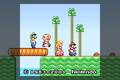 Screenshot from Super Mario Advance - Super Mario USA + Mario Brothers (Japan)