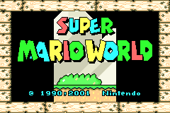 Screenshot from Super Mario Advance 2 - Super Mario World + Mario Brothers (Japan)