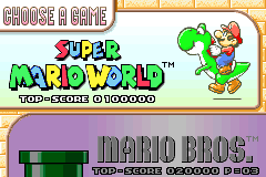 Screenshot from Super Mario Advance 2 - Super Mario World (USA, Australia)