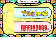 Screenshot from Super Mario Advance 3 - Yoshi's Island (Europe) (En,Fr,De,Es,It)