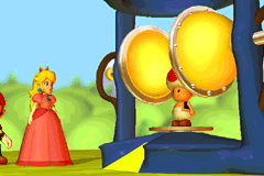 Screenshot from Super Mario Ball (Japan) (Demo) (Kiosk, GameCube)