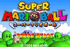 Screenshot from Super Mario Ball (Japan) (Demo) (Kiosk, GameCube)