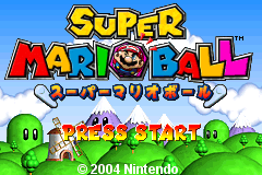 Screenshot from Super Mario Ball (Japan) (Demo) (Kiosk, GameCube)