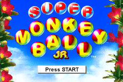 Screenshot from Super Monkey Ball Jr. (Europe) (En,Fr,De,Es,It)