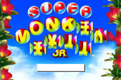 Screenshot from Super Monkey Ball Jr. (USA)