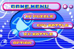 Screenshot from Super Puzzle Bobble Advance (Japan) (En)