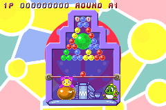 Screenshot from Super Puzzle Bobble Advance (Japan) (En)