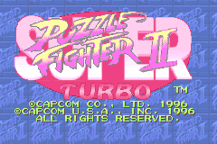 Screenshot from Super Puzzle Fighter II (Europe)
