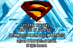 Screenshot from Superman Returns - Fortress of Solitude (USA, Europe) (En,Fr,De,Es,It)