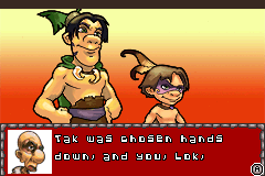 Screenshot from Tak - The Great Juju Challenge (USA, Europe)