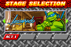 Screenshot from Teenage Mutant Ninja Turtles (USA)
